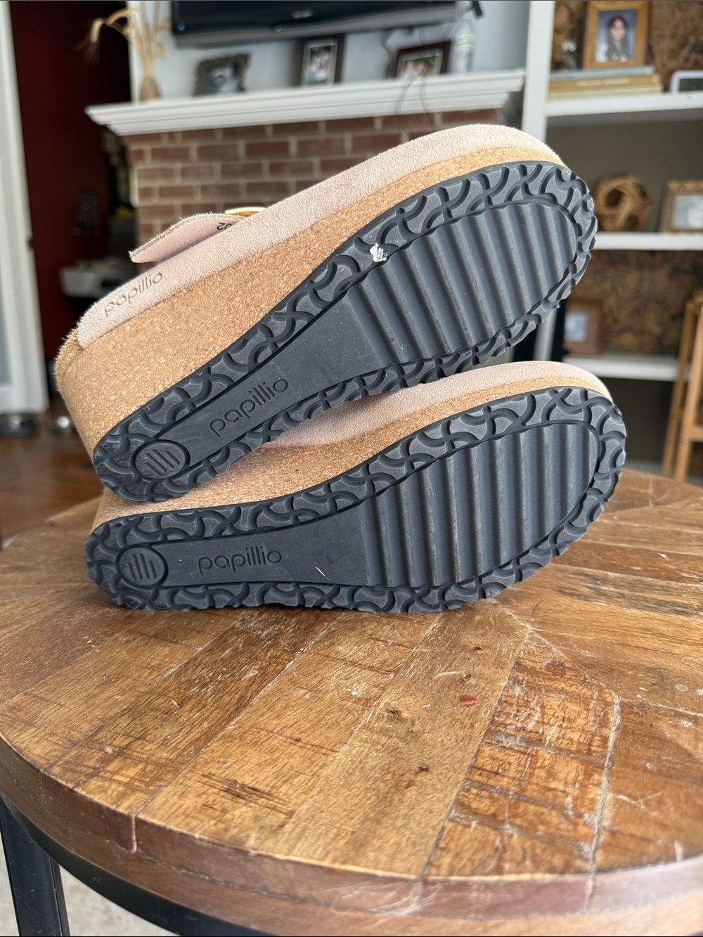 Papillio by Birkenstock Fanny Wedge Clogs 38/7 - Picture 16 of 16